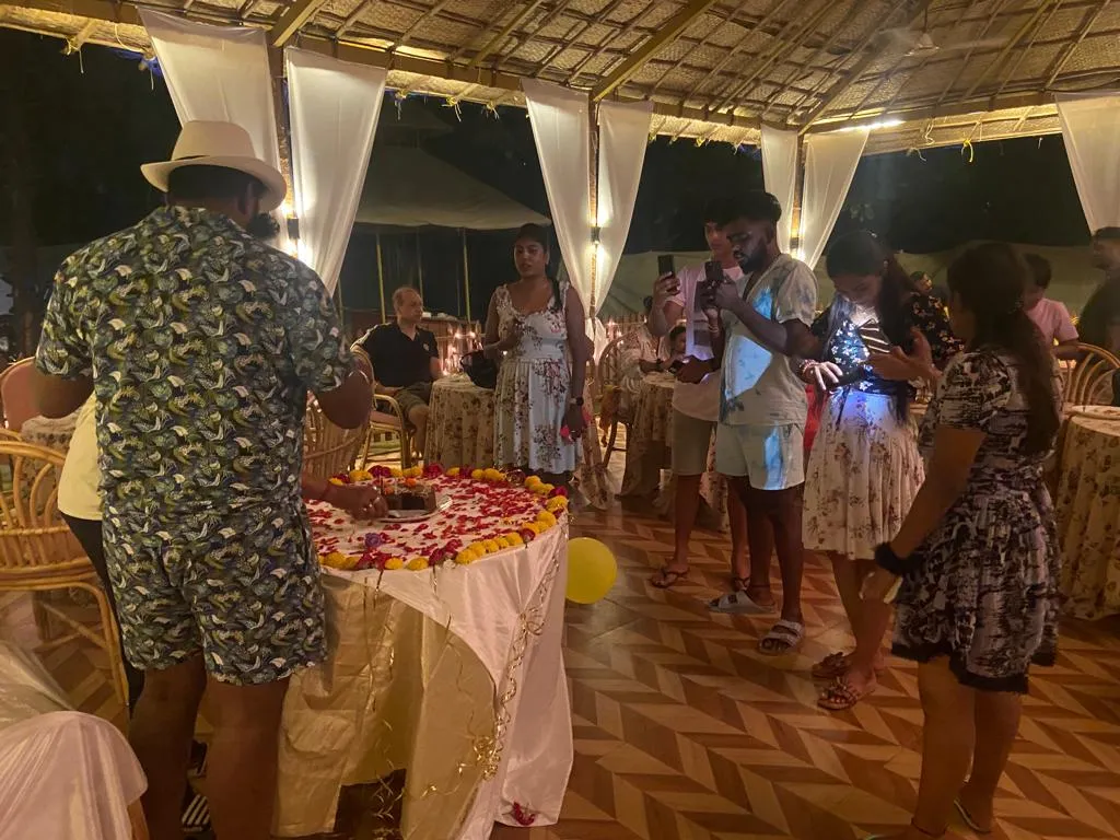 Rosa Mystica restaurant, Agonda