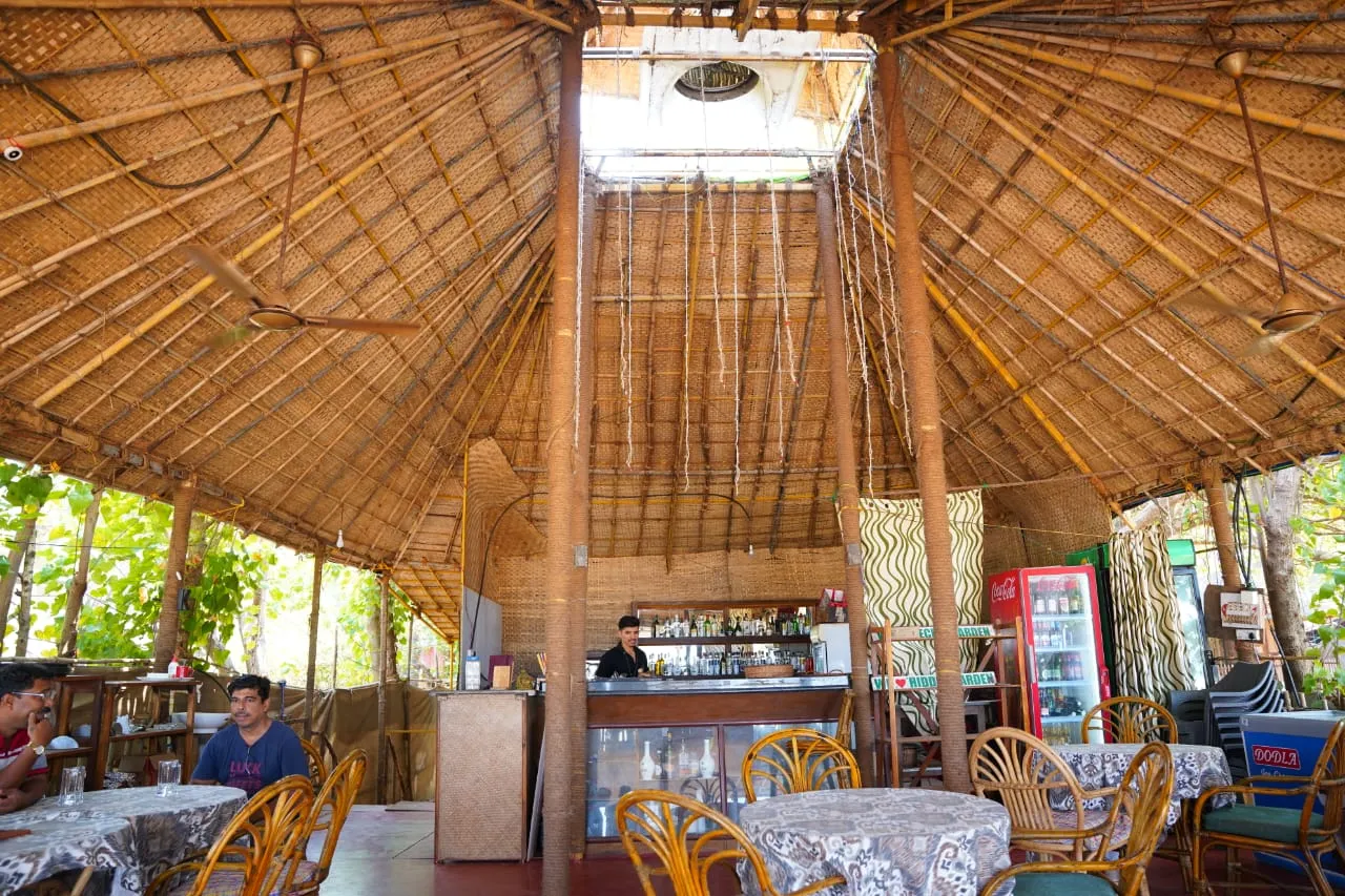 Rosa Mystica restaurant, Agonda